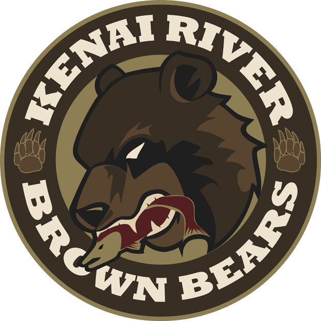 kenai river brown bears 2012-pres primary logo iron on transfers for T-shirts